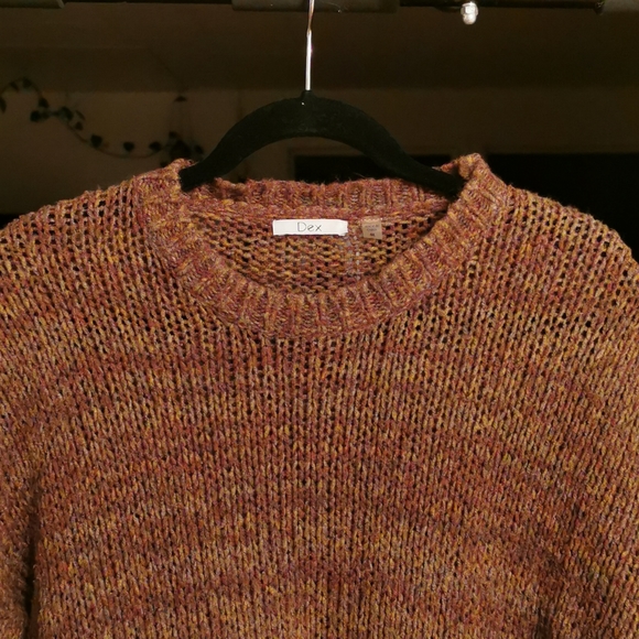 Slouchy Boho mid-sleeve Sweater - Picture 3 of 4